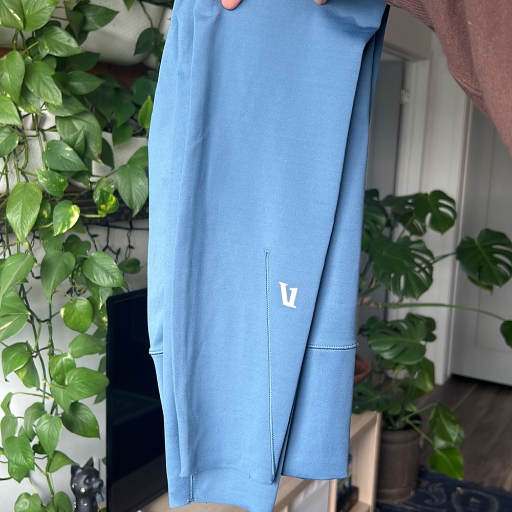 Vuori evolve leggings (blue, small)